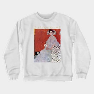 Gustav Klimt - Portrait of Fritza Riedler Crewneck Sweatshirt